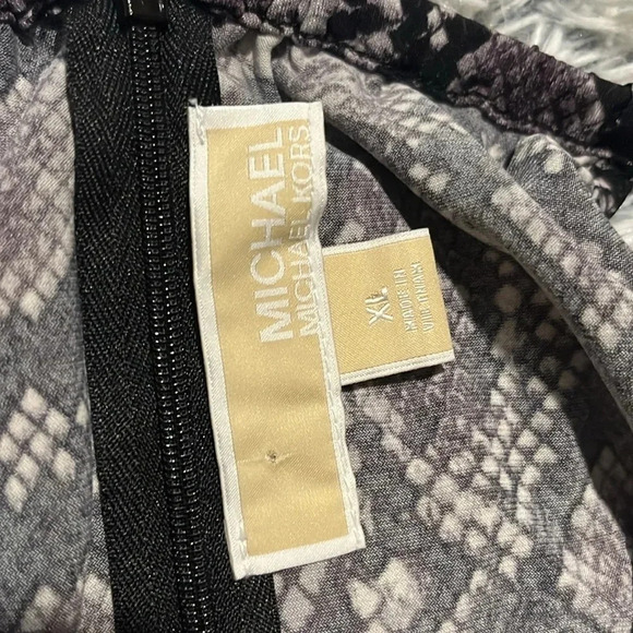 Snake skin Michael Kors Halter Top size XL - Picture 7 of 15